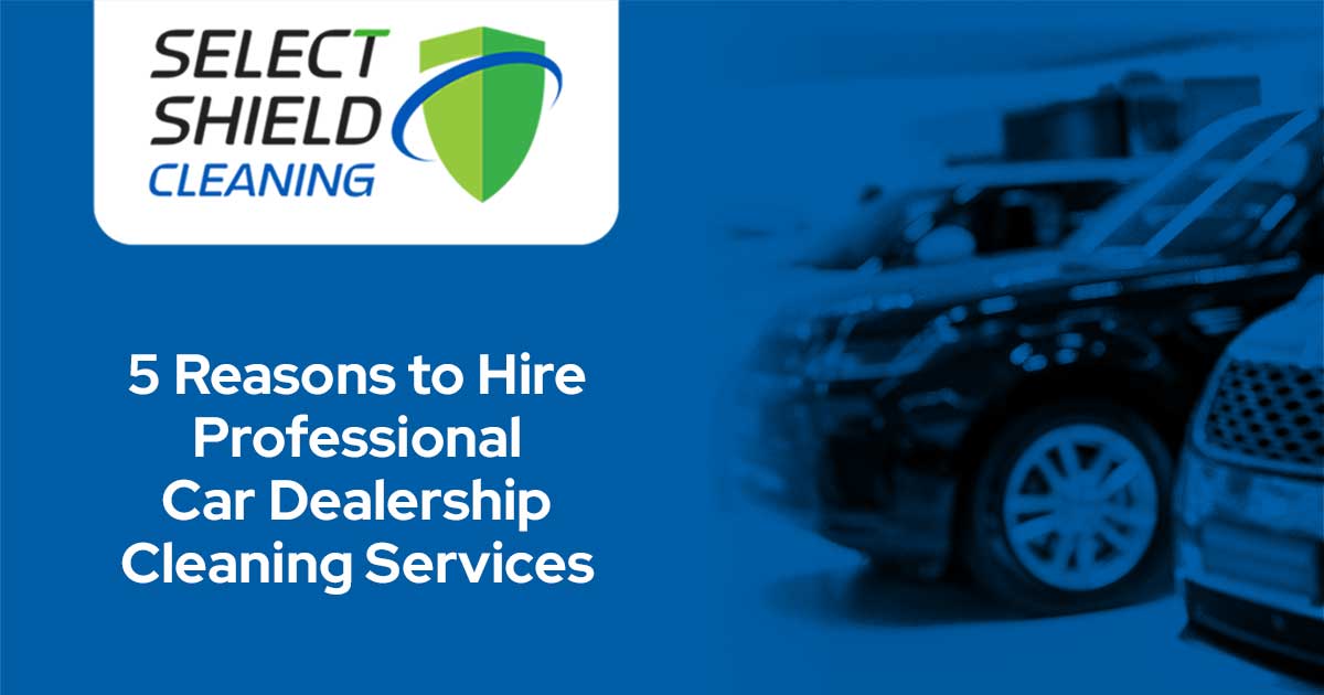 5 Reasons to Hire Professional Car Dealership Cleaning Services Select Shield Cleaning